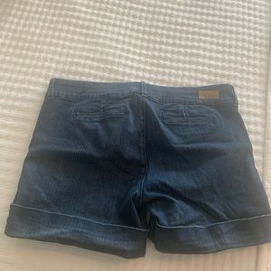 Denim jean shorts